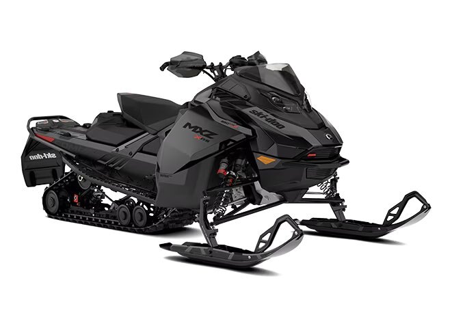 2026 Ski Doo MXZ X RS with Competition Package Rotax® 850 E TEC Turbo R with Water Injection System Black