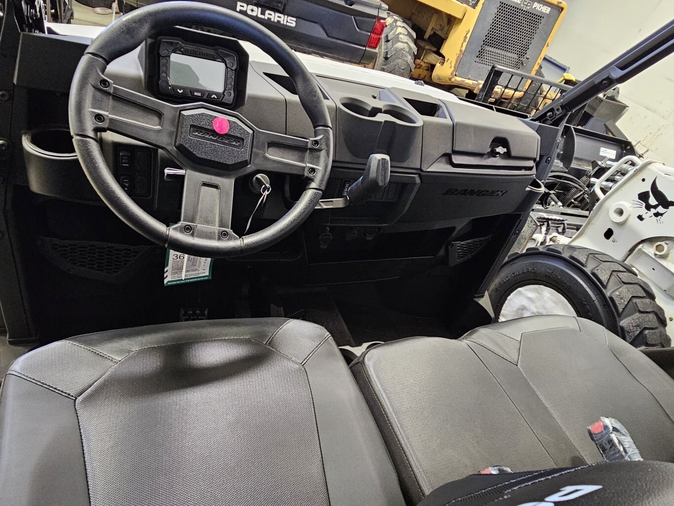 2025 Polaris RANGER 1000 PREMIUM 3 SEAT WHITE LIGHTNING