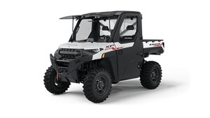 2025 Polaris RANGER XP 1000 NorthStar Trail Boss Edition 3- Seat White Crystal