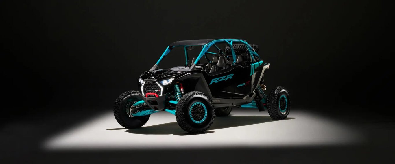 2025 Polaris RZR Pro R 4 Ultimate Black Crystal / Shadow Bronze