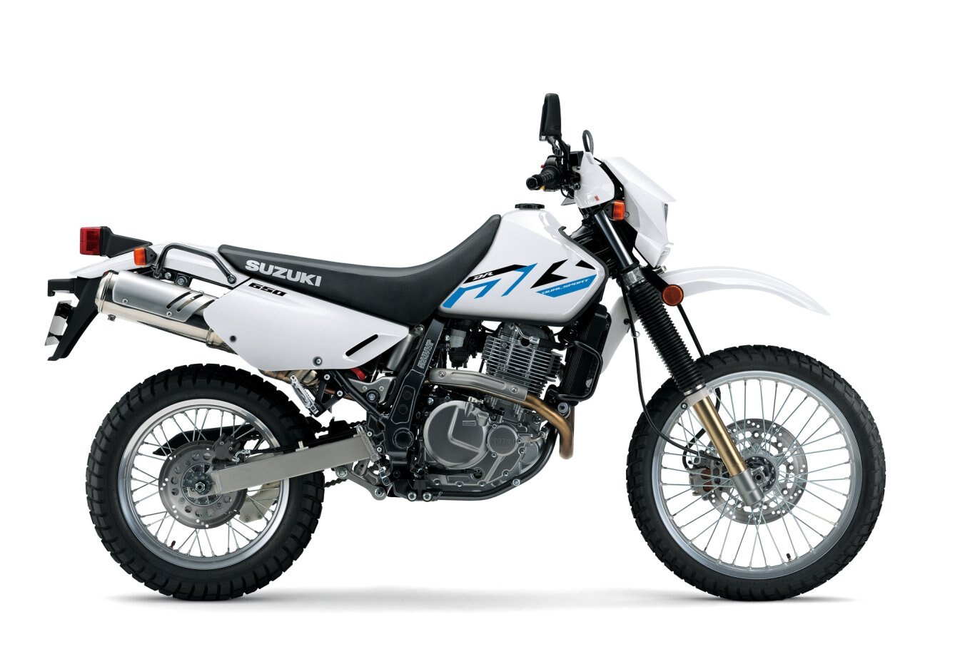 2025 Suzuki DR650SE Solid Special White No. 2