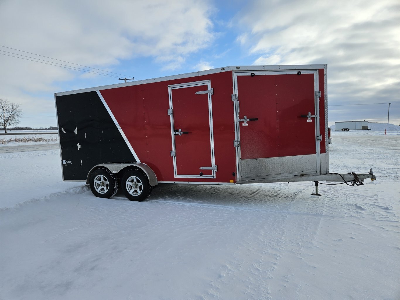 2011 FOREST RIVER 14' ALUMINUM TRAILER