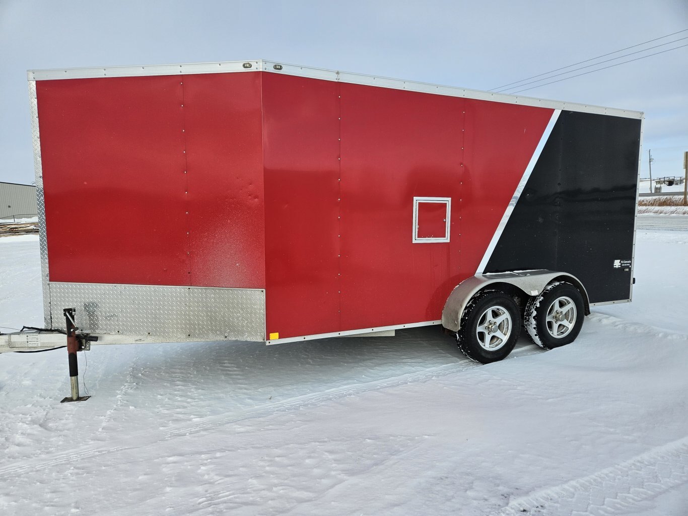 2011 FOREST RIVER 14' ALUMINUM TRAILER