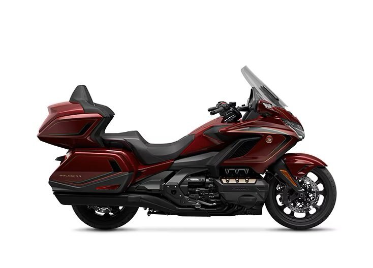 2025 Honda Gold Wing Tour DCT 50th Anniv Bordeaux Red Metallic