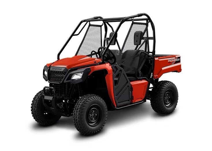 2025 Honda Pioneer 520 Standard Hero Red