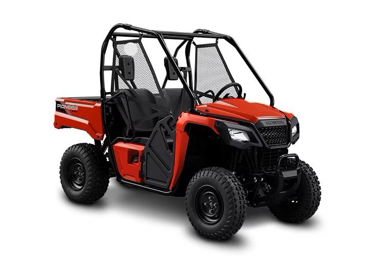 2025 Honda Pioneer 520 Standard Hero Red