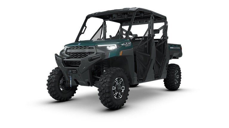 2026 Polaris® RANGER CREW XP 1000 6 Seat Blue Labyrinth