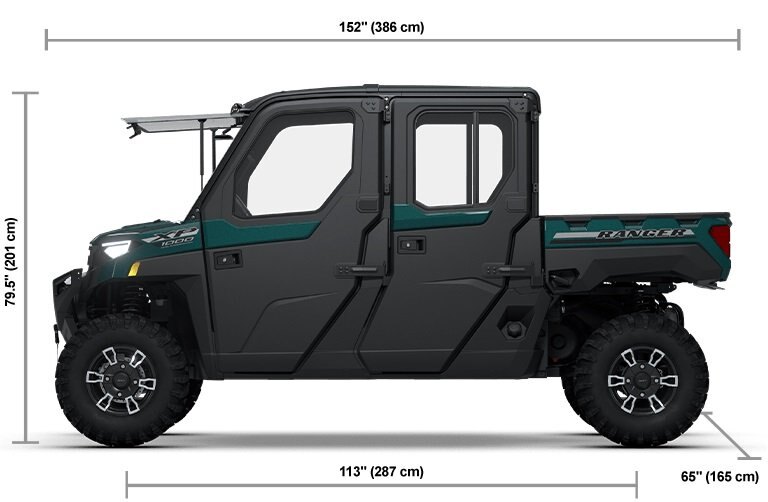 2026 Polaris® RANGER CREW XP 1000 NorthStar Edition Ultimate 6 Seat Blue Labyrinth