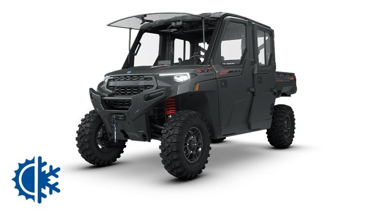 2026 Polaris® RANGER CREW XP 1000 NorthStar Trail Boss Edition 6 Seat Heavy Metal