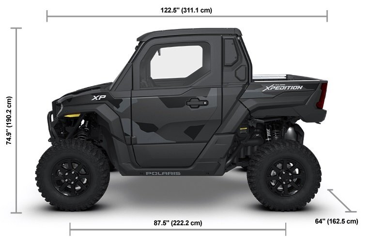 2026 Polaris® XPEDITION XP NorthStar 2 Seat Matte Super Graphite