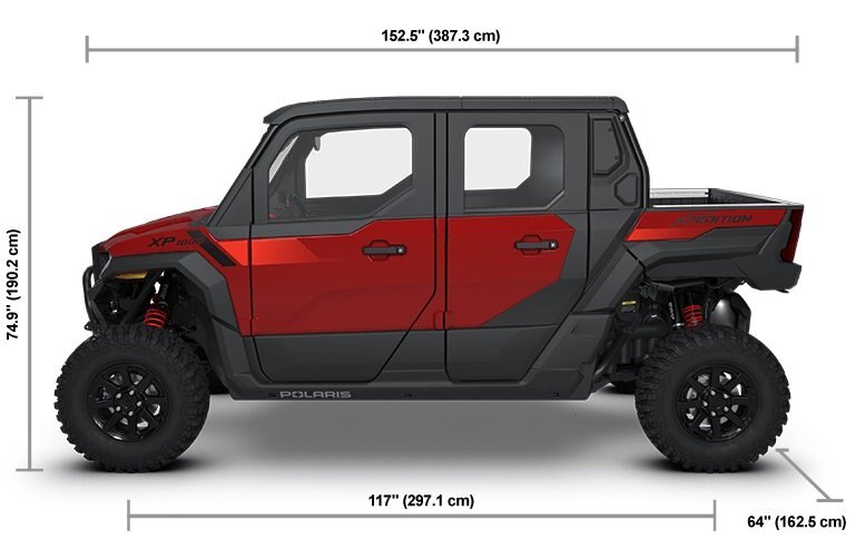 2026 Polaris® XPEDITION XP NorthStar 5 Seat Performance Red