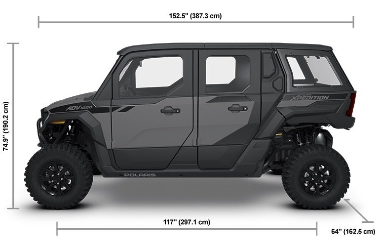 2026 Polaris® XPEDITION ADV 5 NorthStar 5 Seat Slate Gray