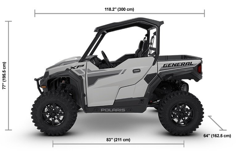 2026 Polaris® GENERAL XP 1000 Sport 2 Seat Ghost Gray