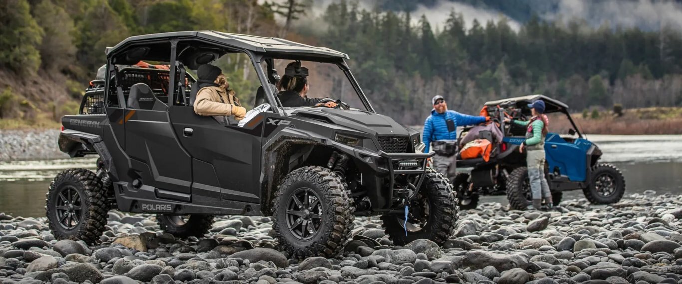 2026 Polaris® GENERAL XP 4 1000 Sport 4 Seat Ghost Gray