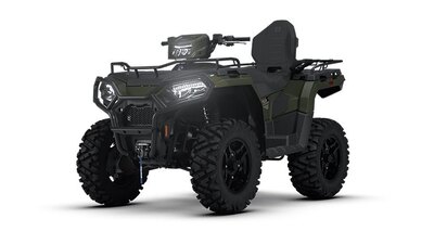2026 Polaris® SPORTSMAN Touring 570 Premium Treeline Green Metallic