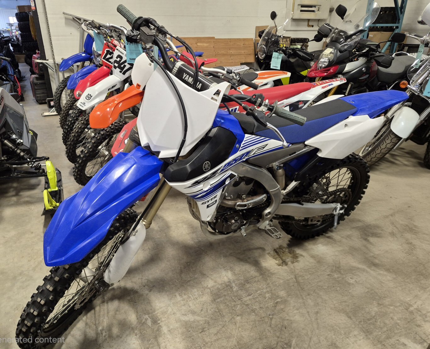 2016 YAMAHA YZ250F