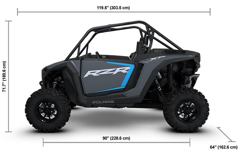 2026 Polaris® RZR XP 1000 Sport 2 Seat Stealth Gray