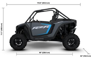2026 Polaris® RZR XP 1000 Sport 2 Seat Stealth Gray