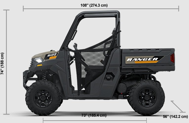 2027 Polaris® RANGER 600 Premium 2 Seat Desert Sand