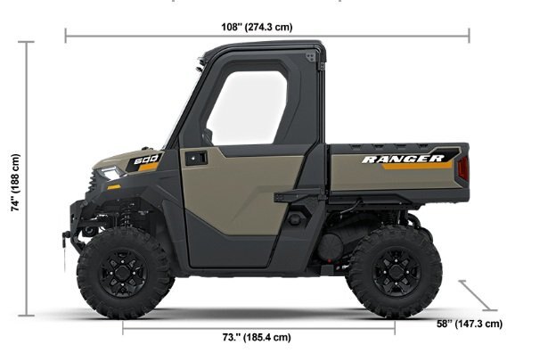 2027 Polaris® RANGER 600 NorthStar 2 Seat Desert Sand