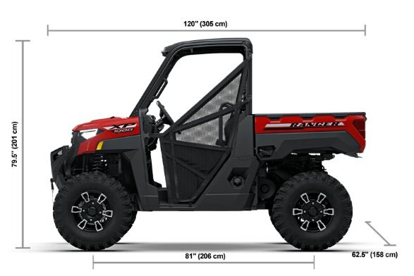 2027 Polaris® RANGER XP 1000 PREMIUM 3 Seat Havasu Pearl Red