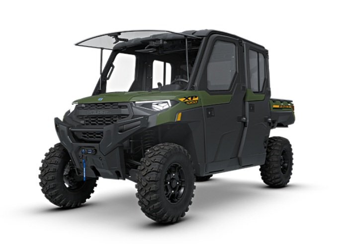 2027 Polaris® RANGER CREW XP 1000 NorthStar Premium 6 Seat Army Green