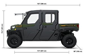 2027 Polaris® RANGER CREW XP 1000 NorthStar Premium 6 Seat Army Green