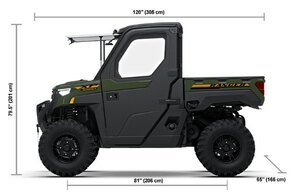 2027 Polaris® RANGER XP 1000 NorthStar Premium 3 Seat Army Green
