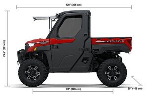 2027 Polaris® RANGER XP 1000 NorthStar Ultimate 3 Seat Havasu Red Pearl