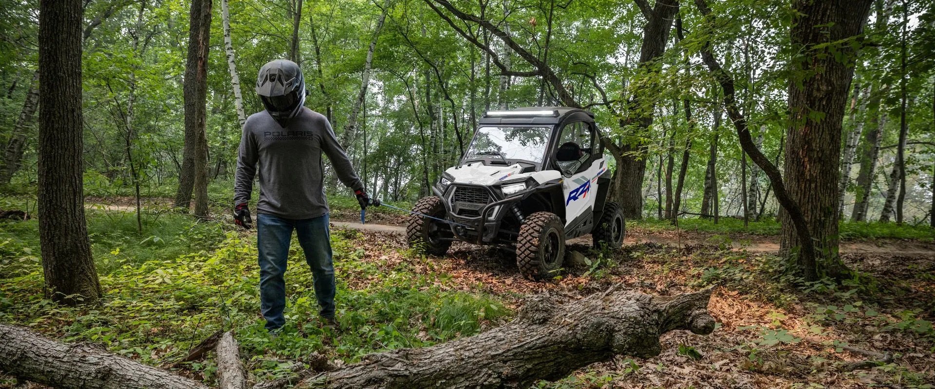 2027 Polaris® RZR Trail S Sport White Lightning