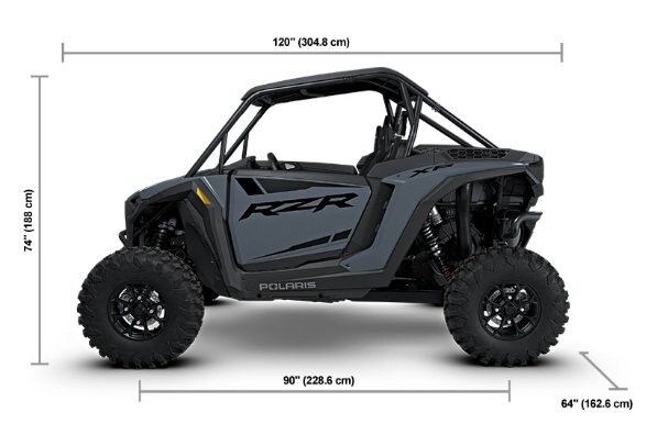 2027 Polaris® RZR XP 1000 Ultimate 2 Seat Stealth Gray