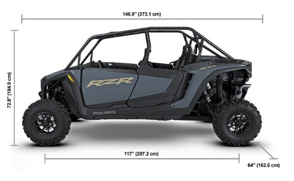 2027 Polaris® RZR XP 4 1000 Sport 4 Seat Stealth Gray