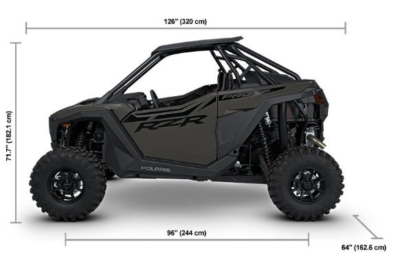 2027 Polaris® RZR Pro XP Sport 2 Seat Matte Granite Gray