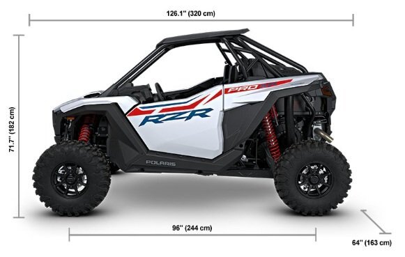 2027 Polaris® RZR Pro XP Ultimate 2 Seat Ghost White Metallic