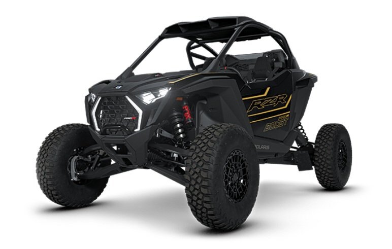2027 Polaris® RZR Pro R Boost Ultra 2 Seat Matte Black Crystal