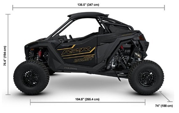 2027 Polaris® RZR Pro R Boost Ultra 2 Seat Matte Black Crystal