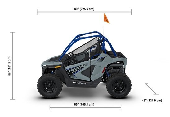 2027 Polaris® RZR 200 EFI Storm Gray