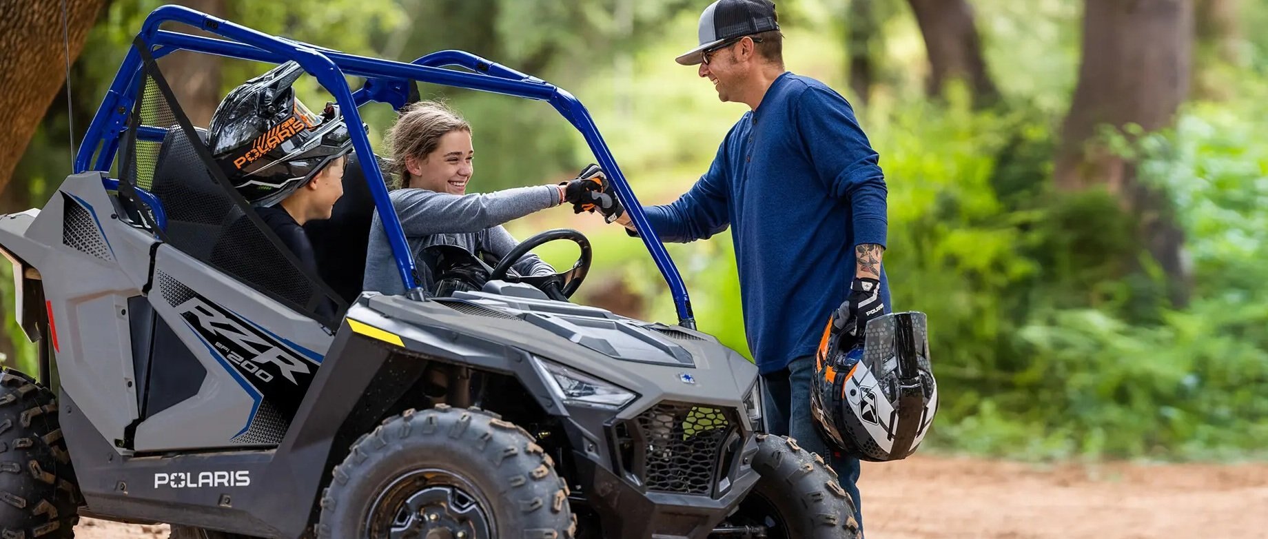 2027 Polaris® RZR 200 EFI Storm Gray