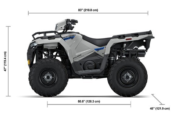 2027 Polaris® SPORTSMAN 600 Ghost Gray