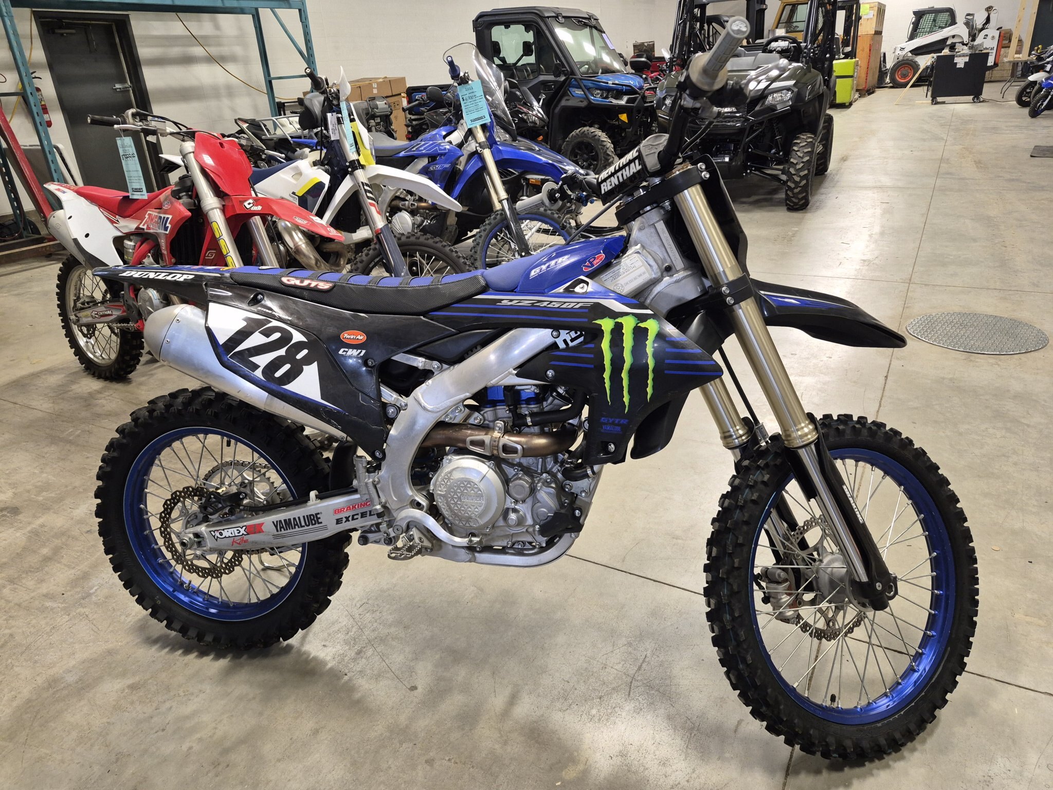 2023 YAMAHA YZ450F MONSTER ENERGY EDITION