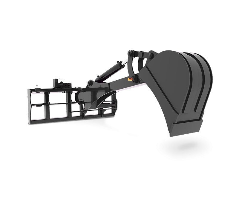 HLA Big Arm Backhoe for Skidsteer