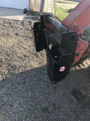 adapter manitou to skidsteer