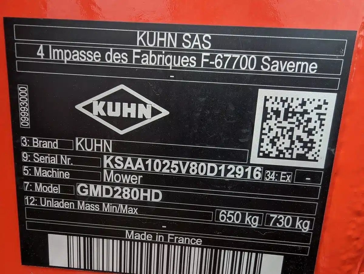 2024 Kuhn GMD 280