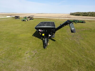 J&M 1222-20S WIDETOP Grain Cart c/w 5 Point Scales