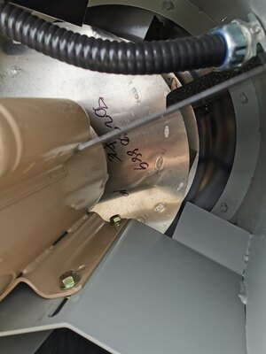 Inline Centrifugal Aeration Fan 15 HP 3 PH 230V