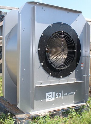 Full Centrifugal Aeration Fan 30 HP 3 PH 480V