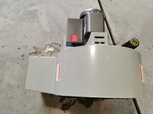 Full Centrifugal Aeration Fan 5 HP 3 PH 230V