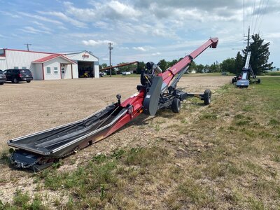 Meridian 55 Ft Truck Load Conveyor c/w 38 HP EFI Kohler