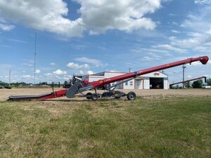 Meridian 55 Ft Truck Load Conveyor c/w 38 HP EFI Kohler