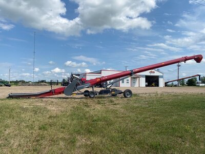 Meridian 45 Ft Truck Load Conveyor c/w 35 HP Kohler